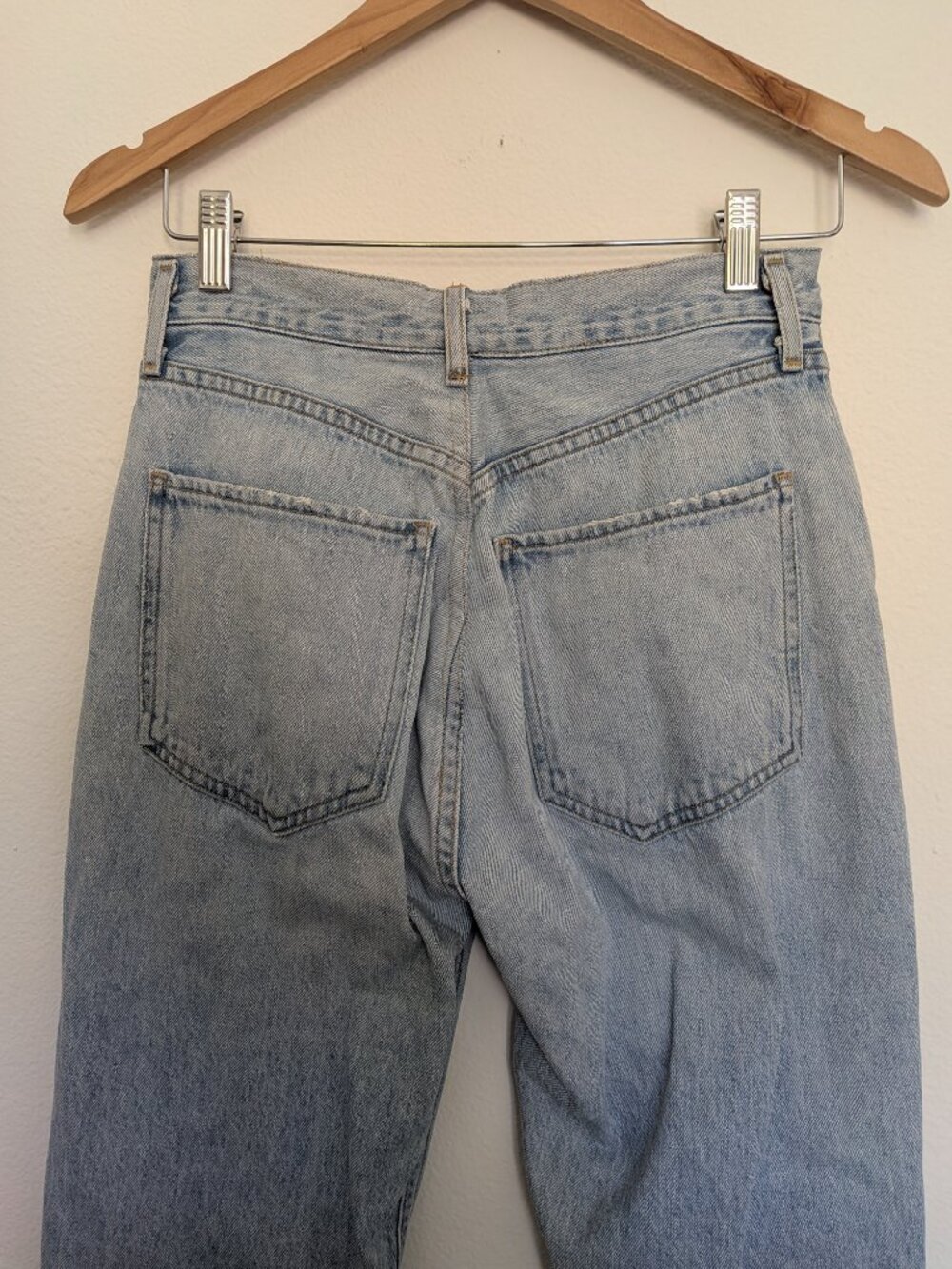 Agolde Riley High Rise Straight Crop Size 27 - Picture 6 of 14